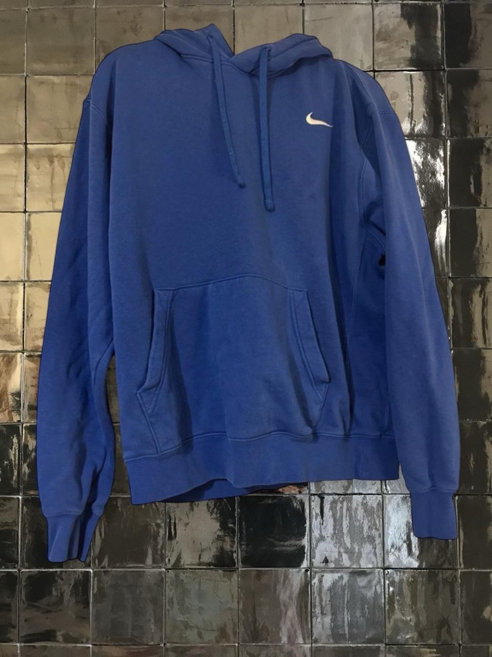 Royal blue nike hoodie size M